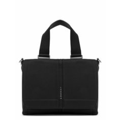 Сумка тоут LABBRA, фактура тиснение, black