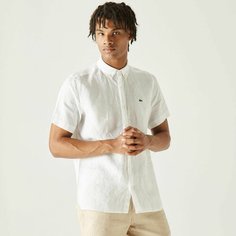 Рубашка LACOSTE Regular fit, размер T39, белый
