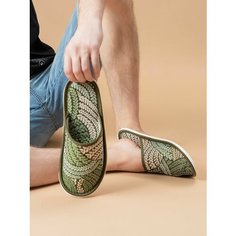 Тапочки ivshoes, размер 46-47, зелeный