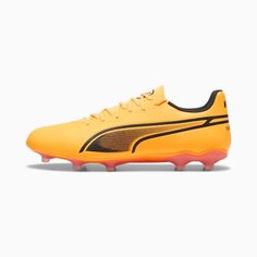 Бутсы PUMA, размер 45.5, оранжевый