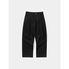 Брюки Uniform Bridge One Tuck Wool, размер L, черный