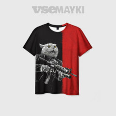 Футболка VseMayki.Ru, размер 76/78, белый