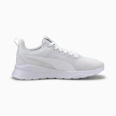 Кроссовки PUMA Anzarun Lite Jr, размер 3,5 UK, Puma White-Puma White
