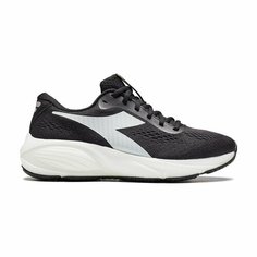 Кроссовки Diadora, размер T55, черный/серебристый/белый