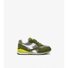 Кроссовки Diadora N.92 PS, размер T15, хаки/серый/белый