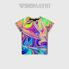 Футболка VseMayki.Ru, размер 176, белый