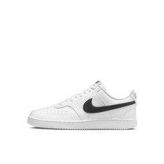 Кеды NIKE Court Vision Low Next Nature, полнота F, размер 7 US, белый/черный