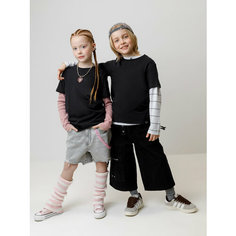 Футболка crockid К 302125-1/черный, размер 68/134, черный