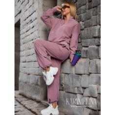Костюм спортивный Karamelina, размер 3XL, розовый