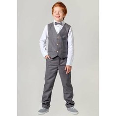 Костюм классический NINO kids, размер 116, серый