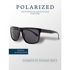 Солнцезащитные очки Accent Polarized, черный/черный