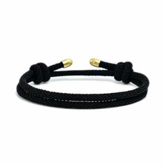 Плетеный браслет, 1 шт., черный Accessories Shop 17th