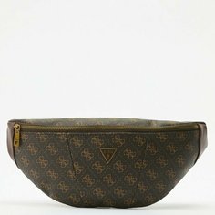 Сумка поясная GUESS, коричневый