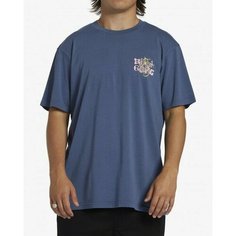 Футболка BILLABONG, размер M, cиний