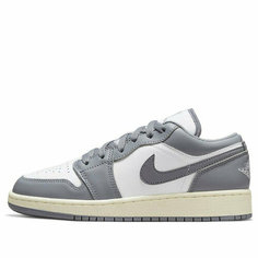 Кроссовки Jordan 1 Low, полнота D, размер US4,5/EUR36,5, серый