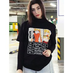 Футболка ALCRAFT SAILOR MOON collection, размер S, черный 9