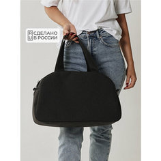 Сумка спортивная , 20 л, 20х25х42 см, ручная кладь, черный Sarl Wear