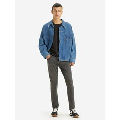 Джинсы зауженные Levis, размер 32/34, серый Levis®