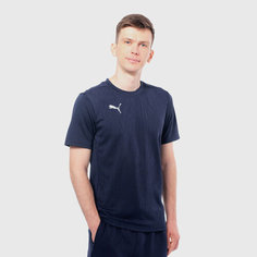 Футболка PUMA Футболка тренировочная Puma Teamfinal 65855706, размер М, темно-синий