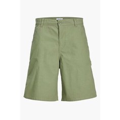 Шорты Jack & Jones, размер XS, oil green