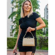 Сумка клатч Клатч женский вечерний лаковый свадебный OLeo Store, фактура лаковая, гладкая, beige