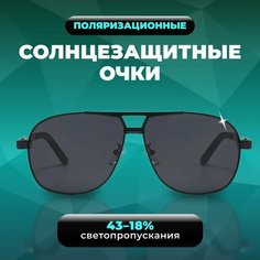 Солнцезащитные очки Fantasy Earth, черный/черный