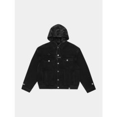Джинсовая куртка A BATHING APE Lightweight Jacket Black, размер L, черный