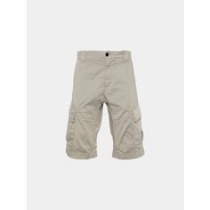 Шорты C.P. COMPANY Stretch Sateen Cargo Shorts, размер 50, серый
