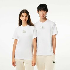 Футболка LACOSTE Regular Fit, размер TS, белый