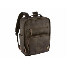 Рюкзак Camel Active 28*12*38, фактура гладкая, коричневый