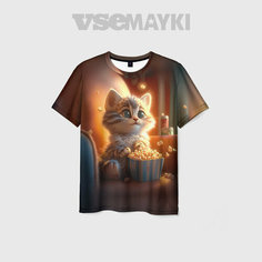 Футболка VseMayki.Ru, размер 46/48, белый