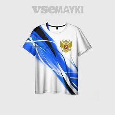 Футболка VseMayki.Ru, размер 60/62, белый