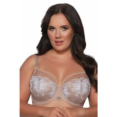 Бюстгальтер AVA Fiorella, размер 90G, кофейный
