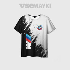 Футболка VseMayki.Ru, размер 64/66, белый