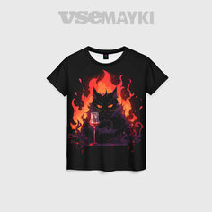 Футболка VseMayki.Ru, размер 48/50, белый