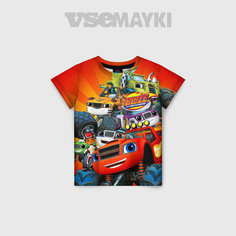 Футболка VseMayki.Ru, размер 98, белый
