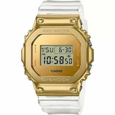 Наручные часы CASIO, золотой, бесцветный