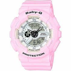 Наручные часы CASIO, розовый, белый