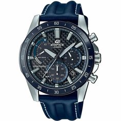 Наручные часы CASIO, серебряный, черный, синий