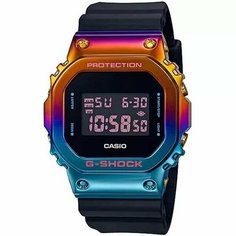 Наручные часы CASIO, мультиколор, черный