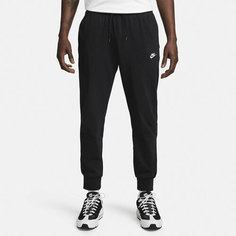 Брюки спортивные NIKE Knit Jogger, размер 44-46, черный