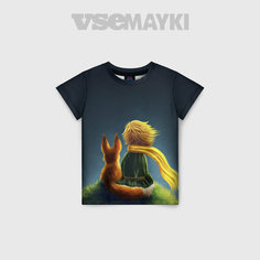 Футболка VseMayki.Ru, размер 140, белый