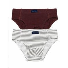 Комплект нижнего белья Андерсен, размер 98, серый, бордовый