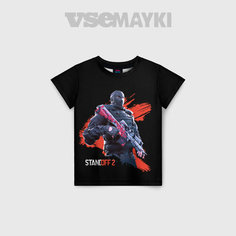 Футболка VseMayki.Ru, размер 158, белый