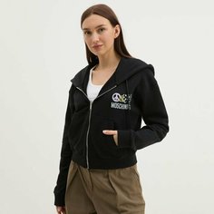 Толстовка MOSCHINO JEANS, размер M, , черный
