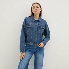 Джинсовая куртка Maison David, размер S, светло-синий