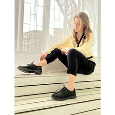 Туфли BURGERSCHUHE, размер 41, черный матовый