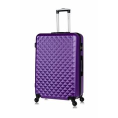 Чемодан Lcase, 116 л, размер L, фиолетовый