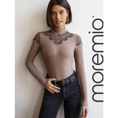 Боди moremio, размер 40, темно-бежевый