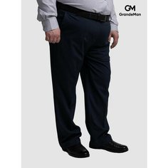 Брюки классические GrandeMan, размер 62/182, Джинс